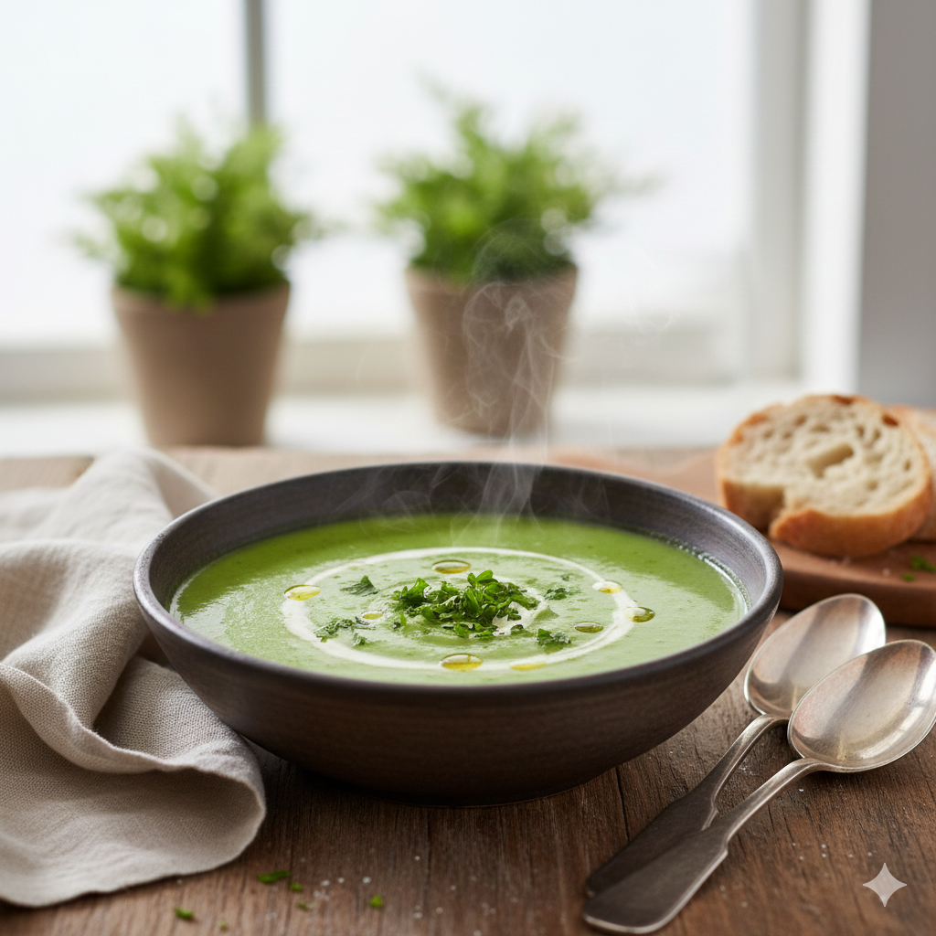 Silky Organic Cream of Broccoli Soup | Low-Histamine