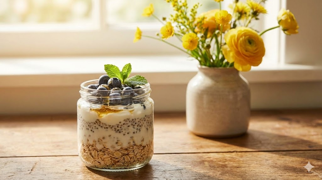 Cardamom Overnight Oats