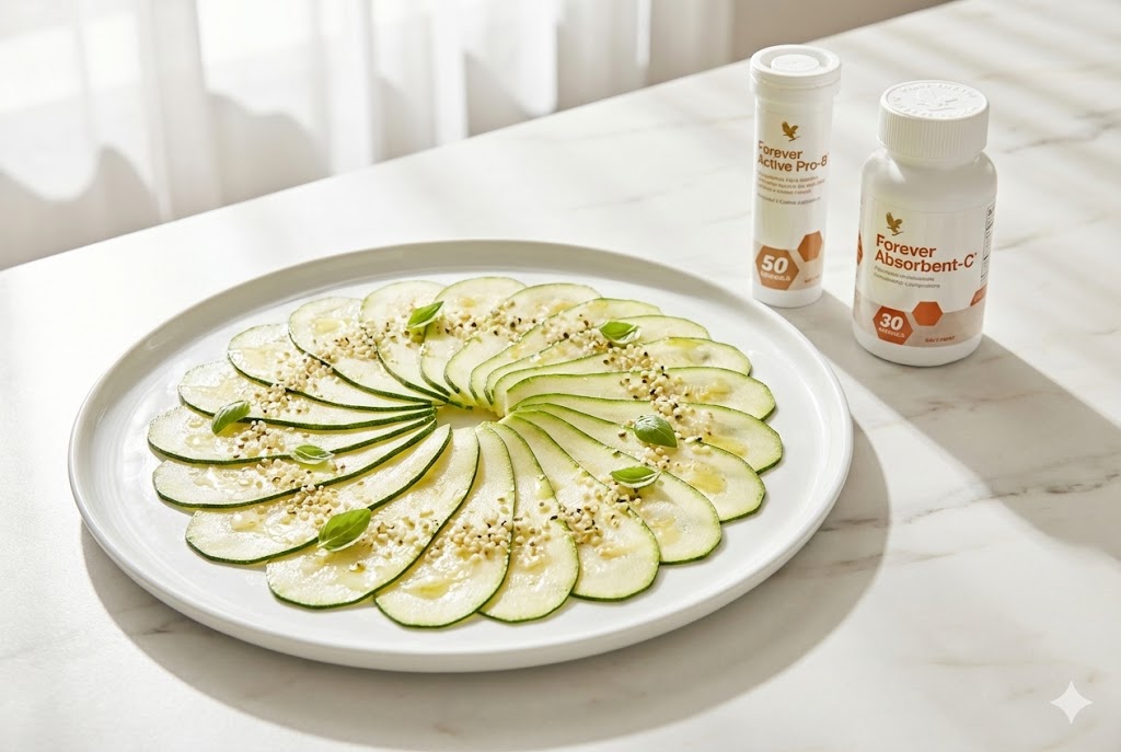 Low Histamine Zucchini Carpaccio