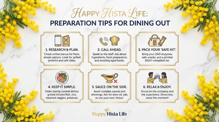 Susi’s Safe Dining Checklist