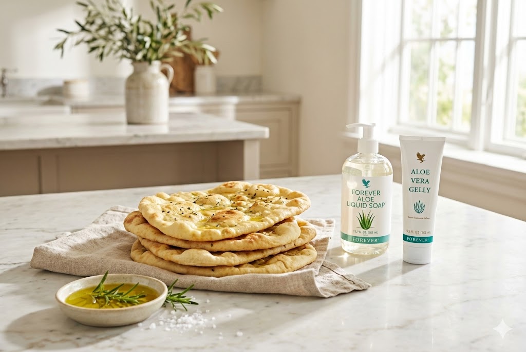 low histamine yeast free flatbread