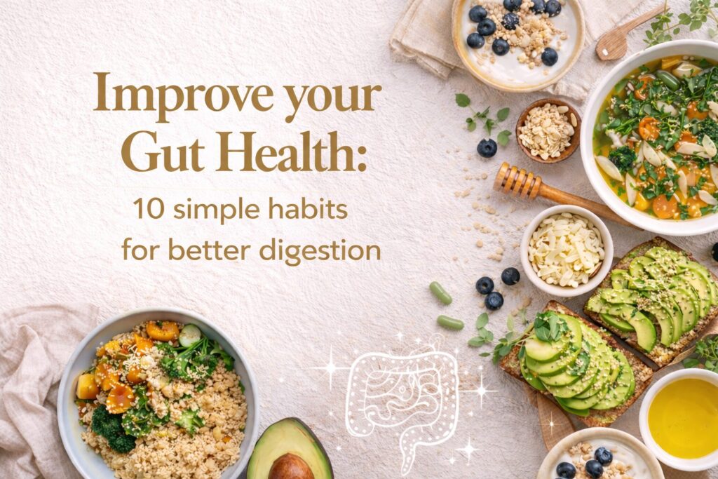 How to Improve Gut Health: 10 Simple Habits for Better Digestion